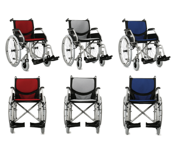 Wózek inwalidzki stalowy Elegant AR-403 ARmedical - obrazek 2